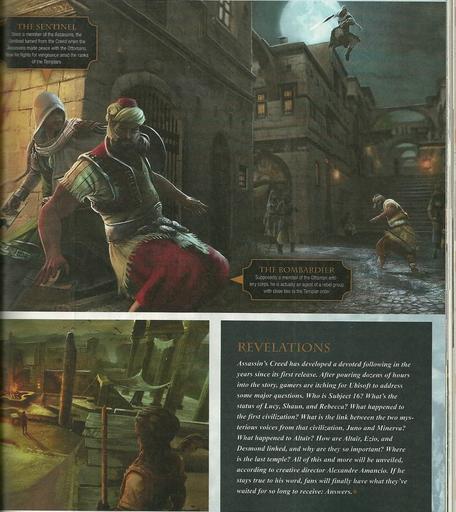 Assassin's Creed: Откровения  - Сканы из GameInformer